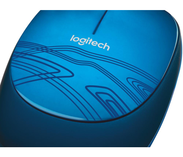 Logitech M105 niebieska USB - 81633 - zdjęcie 7